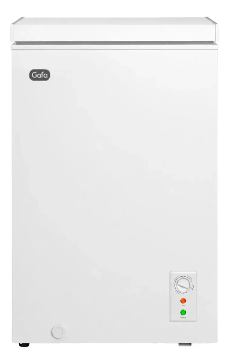 Freezer Horizontal Gafa Doble Función 96l Canasto Plástico Fghf101b-s