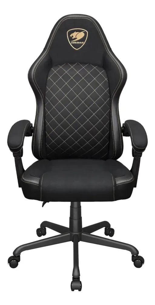 Silla Gamer Cougar Fusion Ex Respaldo Reclinable Tela Negro