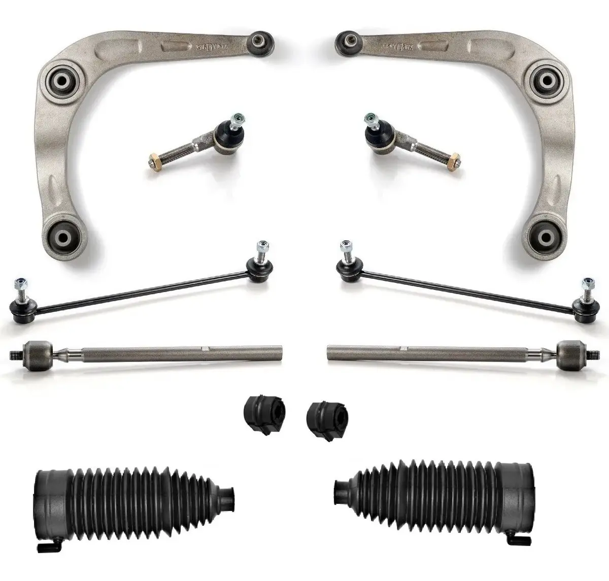 Kit Tren Delantero + Fuelles Direccion Peugeot 206 / 207