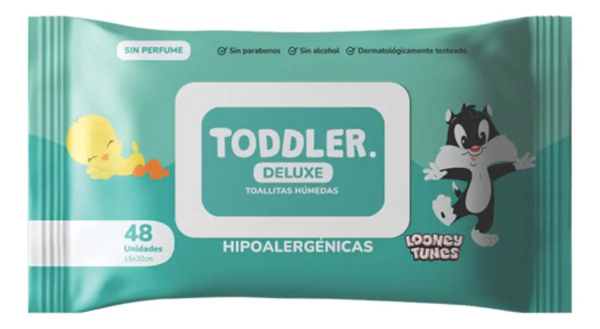 Toallitas Húmedas Toddler Sin Perfume X48