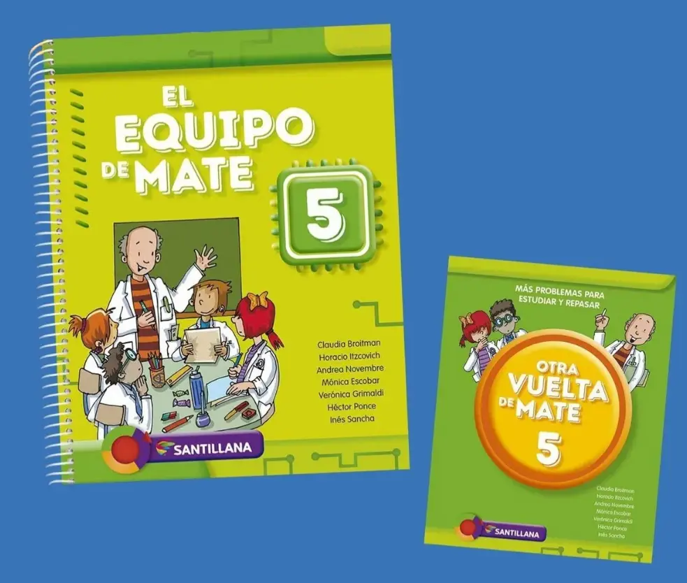 Libro Equipo De Mate 5, El - 2026, De Equipo Editorial. Editorial Santillana, Tapa Blanda