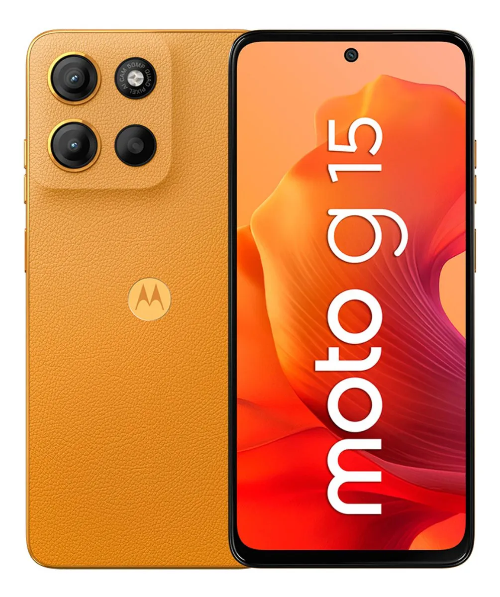 Motorola Moto G15 4 + 128 Gb Naranja