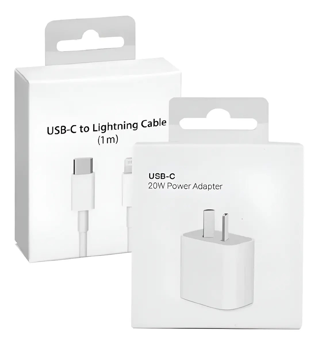 Cargador 20w Carga Rapida + Cable Para iPhone 11 12 13 14 Blanco