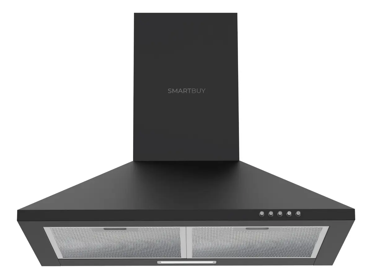 Extractor Purificador De Cocina Smartbuy Negro 3 Vel 60 Cm