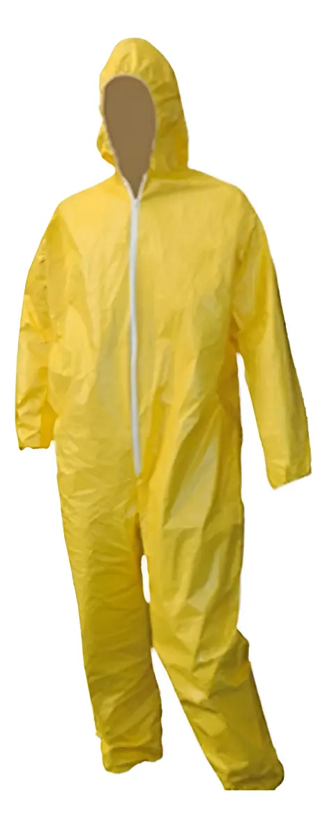 Mameluco Descartable Amarillo Laminado 60 Gramos