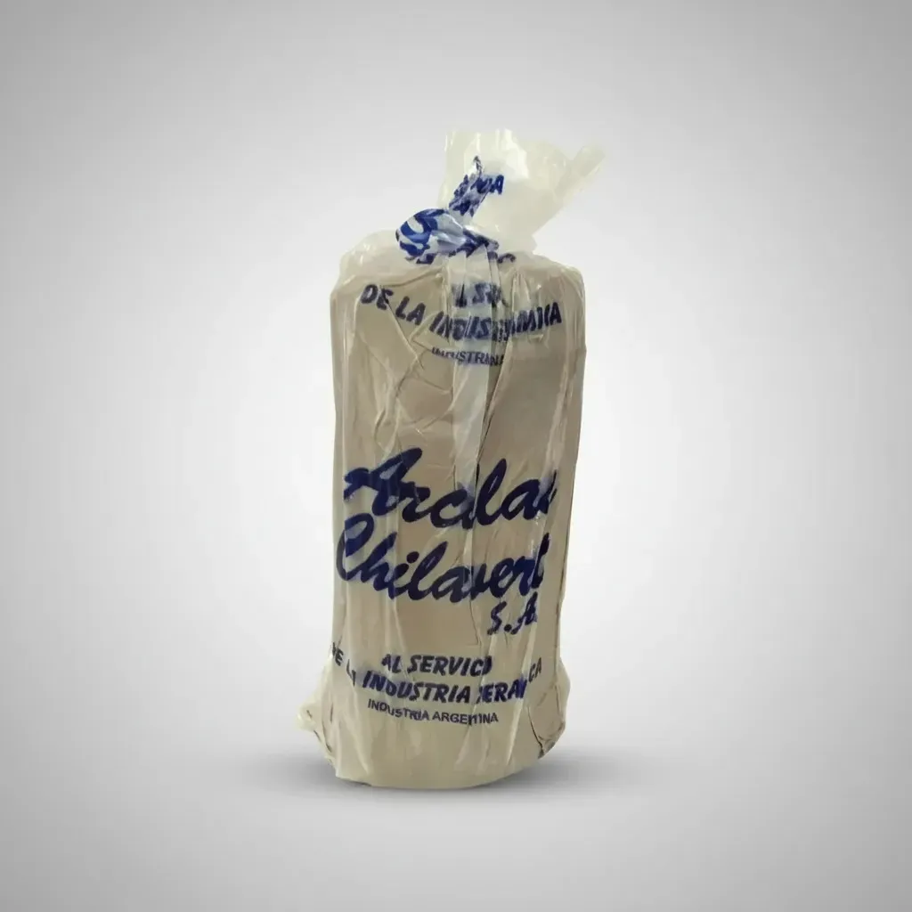 Chilavert Arcilla Blanca Lisa 10 Kg Color Blanco