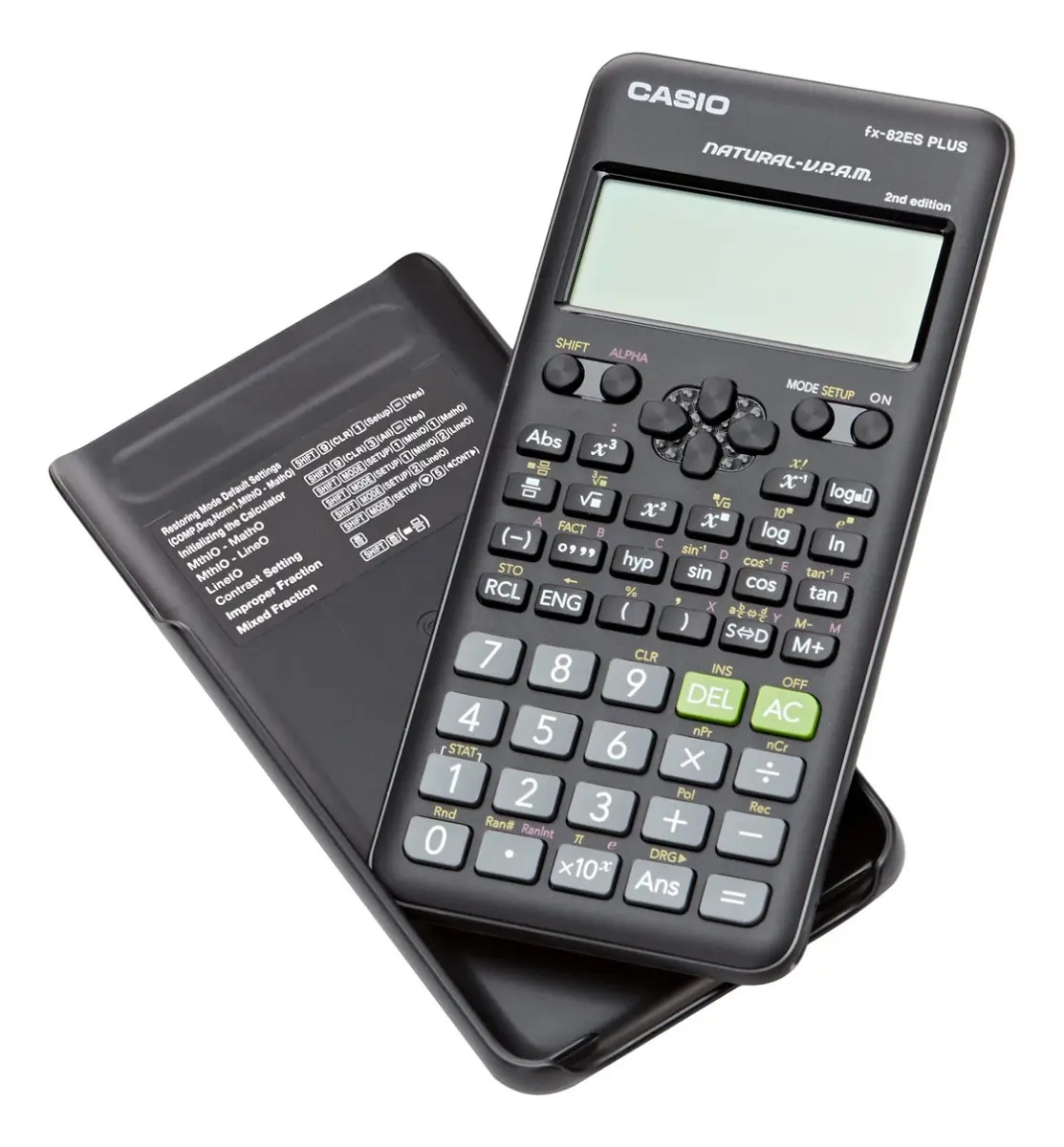 Calculadora Cientifica Casio Fx-82esplus-2 Funciones 252 Color Negro