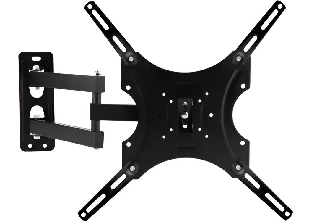 Soporte TV Monitor de Pared con Brazo Móvil para Pantallas de 14 a 55 Pulgadas, Negro