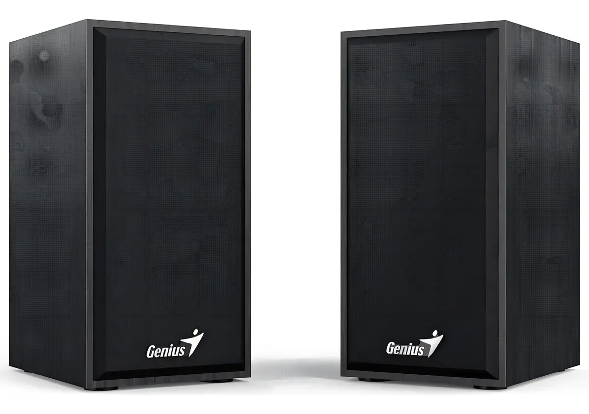 Parlante Stereo Usb Ideal Escritorio Genius SP-HF180 NEGRO
