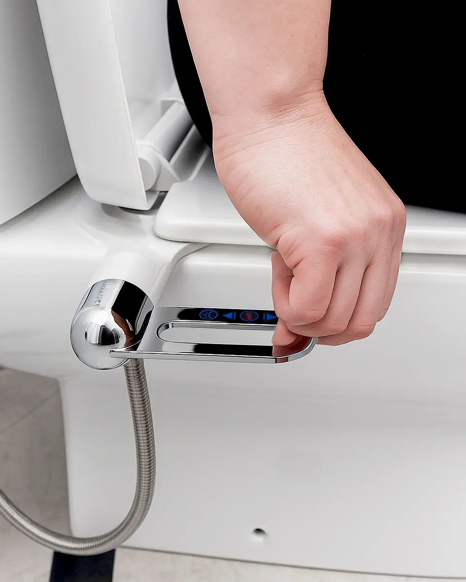 Grifería Bano Bidet Para Inodoro Completo Flowy Air con Kit de Instalación y Accesorios
