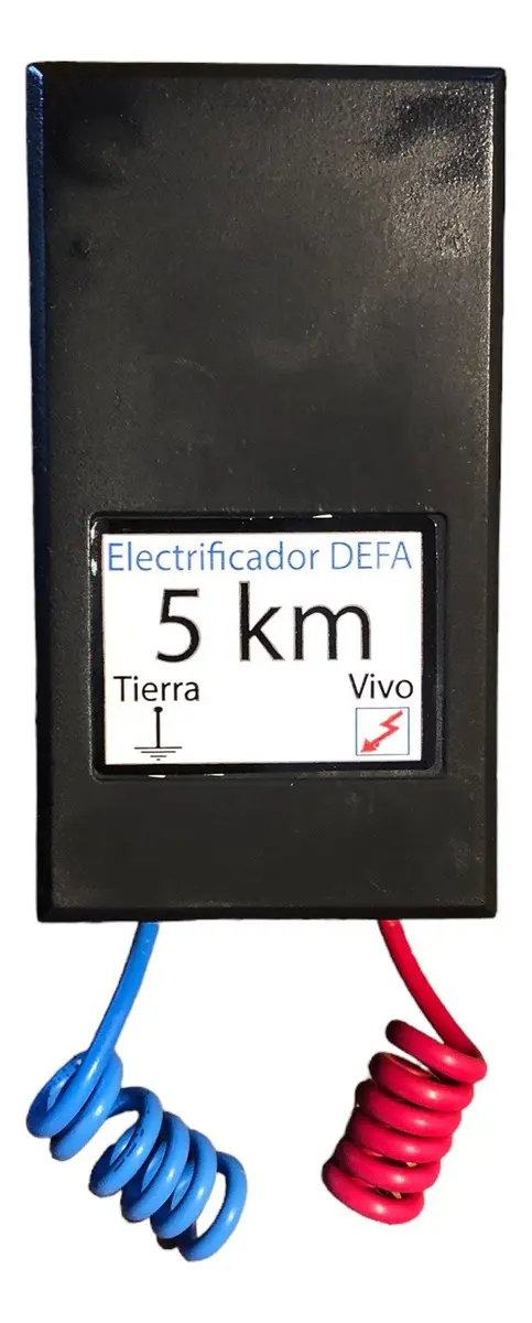 Electrificador Boyero Electrico 5km Rural Proteccion