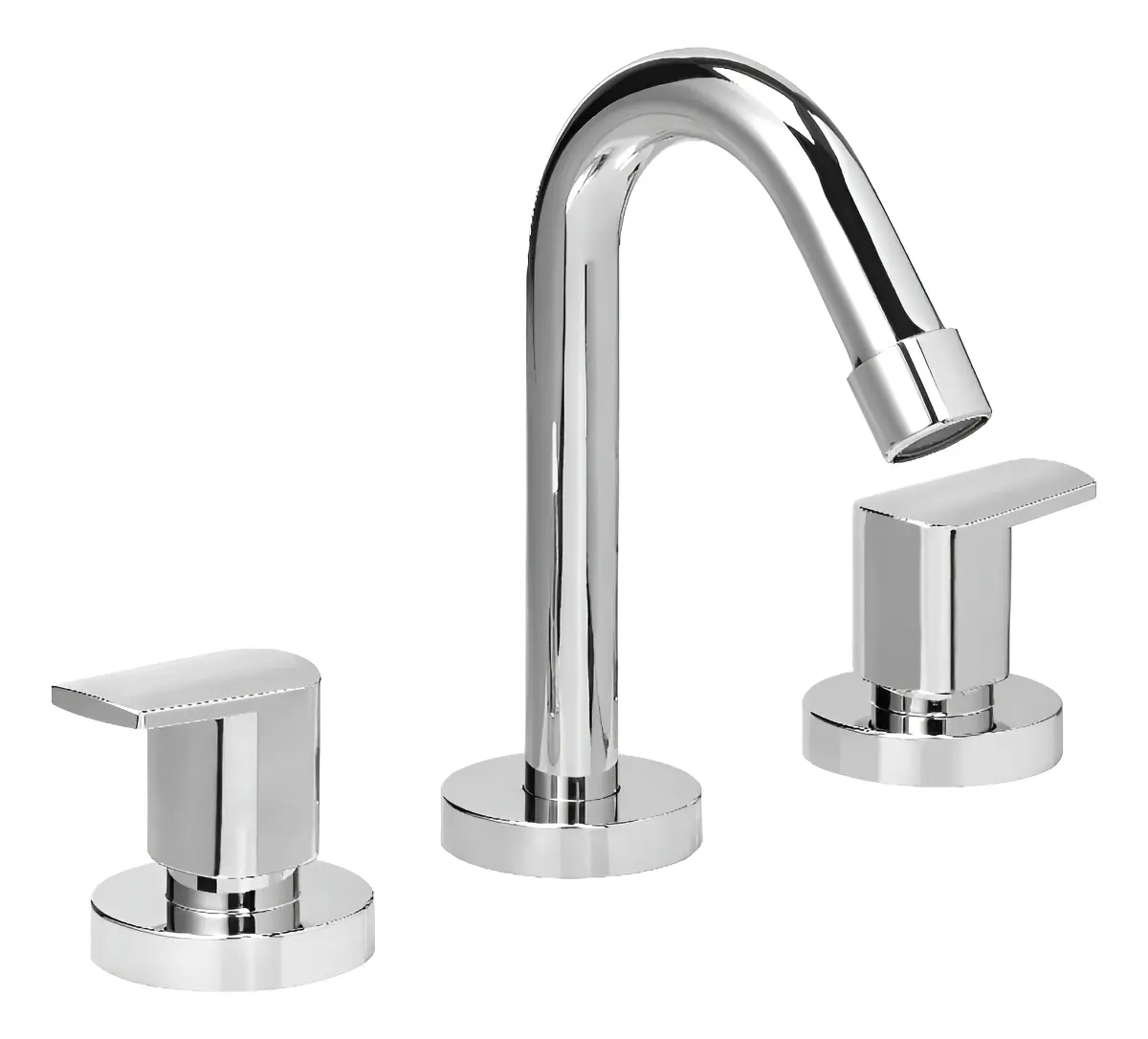 Grifería Para Baño Hydros Lavatorio 344211 Viva Nova Cierre Ceramico