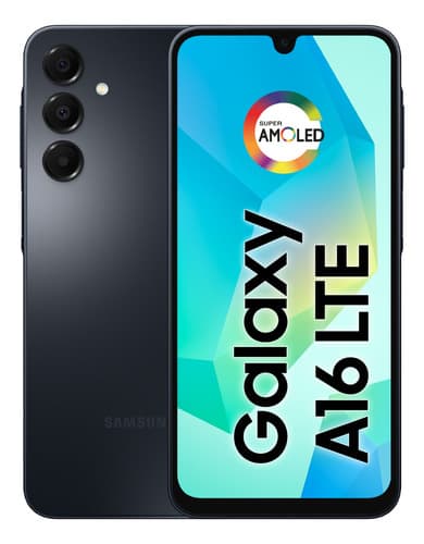 Teléfono celular Samsung Galaxy A16 128 GB 4 GB de RAM Cámara de 50 MP Pantalla 6.7 NFC Negro