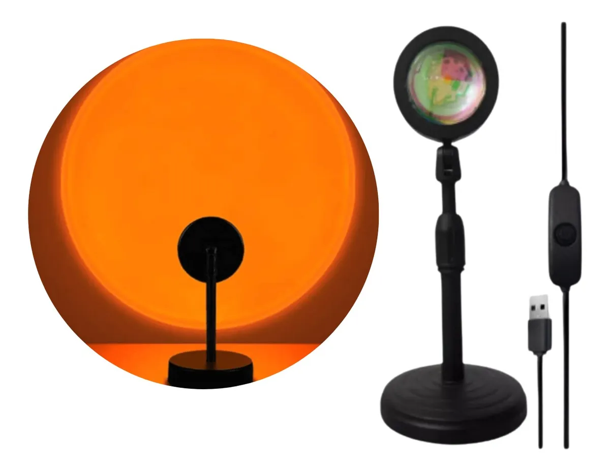 Lampara Sunset LED Proyector